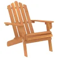 Ensemble de salon de jardin Adirondack 3 pcs bois acacia solide