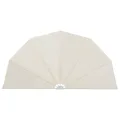 Auvent latéral pliable de terrasse Crème 160 cm