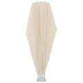 Auvent latéral pliable de terrasse Crème 160 cm