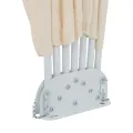 Auvent latéral pliable de terrasse Crème 160 cm