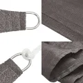 Voile d'ombrage 160 g/m² Anthracite 4x7 m PEHD