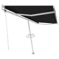 Auvent automatique sur pied 500x300 cm Anthracite