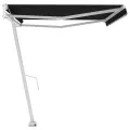 Auvent automatique sur pied 500x300 cm Anthracite