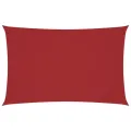 Voile de parasol tissu oxford rectangulaire 2x4,5 m rouge