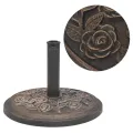 Socle de parasol Résine Rond Bronze 9 kg