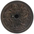 Socle de parasol Résine Rond Bronze 9 kg