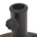 Socle de parasol Résine Rond Bronze 9 kg