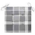 Ensemble à manger d'extérieur pliable avec coussin 3 pcs Teck