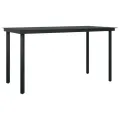 Ensemble à manger de jardin avec coussins 7 pcs Gris