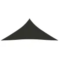 Voile de parasol tissu oxford triangulaire 5x6x6 m anthracite