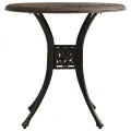 Ensemble de bistro 5 pcs Aluminium coulé Bronze