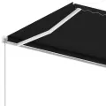 Auvent manuel rétractable sur pied 400x350 cm Anthracite