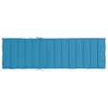 Coussin de chaise longue bleu 200x50x3 cm tissu oxford