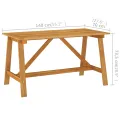 Ensemble à manger de jardin 7 pcs Gris foncé