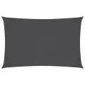 Voile de parasol tissu oxford rectangulaire 5x8 m anthracite