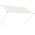 Auvent rétractable 200x150 cm Crème