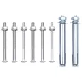 Supports pour poteau de clôture 2 pcs Acier galvanisé