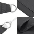 Parasol en tissu oxford carré 2x2 m anthracite