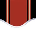 Tissu de remplacement pour auvent Orange et marron 6x3,5 m