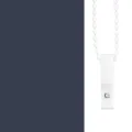 Store enrouleur occultant gris 40 x 100 cm