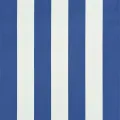 Auvent rétractable 100x150 cm Bleu et blanc