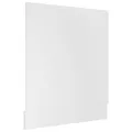 Panneau de lave-vaisselle "Lyon" Blanc 59,5x3x67 cm Aggloméré