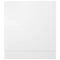 Panneau de lave-vaisselle "Lyon" Blanc 59,5x3x67 cm Aggloméré