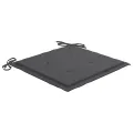 Chaises de jardin lot de 6 avec coussins Bois d'acacia solide