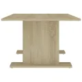 Table basse chêne sonoma 103,5x60x40 cm bois d'ingénierie