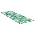 Coussin de chaise longue motif de feuilles tissu oxford