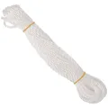 Écran de balcon Blanc et jaune 75x600 cm Tissu Oxford