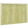 Portillons de jardin 2 pcs Bois de pin imprégné 300x100 cm