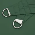 Voile parasol tissu oxford triangulaire 4x4x5,8 m vert foncé