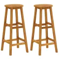 Ensemble de bar de jardin 3 pcs Bois d'acacia solide