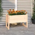 Jardinière 78x40x52 cm Bois massif de pin