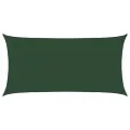 Voile d'ombrage 160 g/m² Vert foncé 2x4 m PEHD