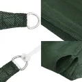 Voile d'ombrage 160 g/m² Vert foncé 2x4 m PEHD