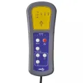 Fauteuil électrique de massage Jaune Velours