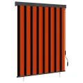 Store roulant d'extérieur 140x250 cm Orange et marron