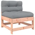 Salon de jardin 10 pcs avec coussins bois massif douglas