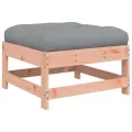 Salon de jardin 10 pcs avec coussins bois massif douglas