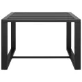 Salon de jardin 3 pcs avec coussins Aluminium Anthracite