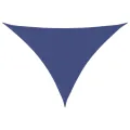 Voile de parasol Tissu Oxford triangulaire 5x6x6 m bleu