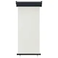 Auvent latéral de balcon 85x250 cm Crème