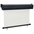 Auvent latéral de balcon 85x250 cm Crème