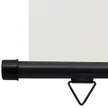 Auvent latéral de balcon 85x250 cm Crème