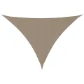 Voile de parasol Tissu Oxford triangulaire 5x6x6 m Taupe