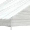 Belvédère avec toit blanc 20,07x5,88x3,75 m polyéthylène