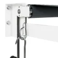 Auvent rétractable automatique anthracite 3,5x2,5 m