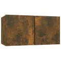 Ensemble de meubles TV 10 pcs Chêne fumé Bois d'ingénierie